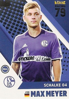 Sticker Max Meyer - Football Cards 2018 - Kickerz