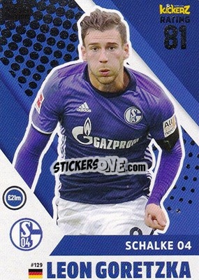 Sticker Leon Goretzka - Football Cards 2018 - Kickerz