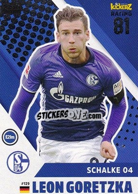Sticker Leon Goretzka - Football Cards 2018 n. 129 - Kickerz