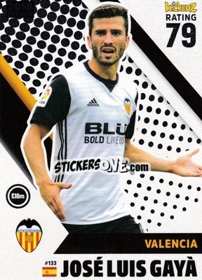 Sticker Jose Luis Gaya - Football Cards 2018 - Kickerz