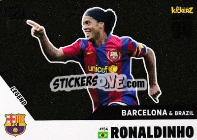 Figurina Ronaldinho - Football Cards 2018 - Kickerz