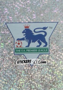Cromo FAPL Logo - Premier League Inglese 2001-2002 - Merlin
