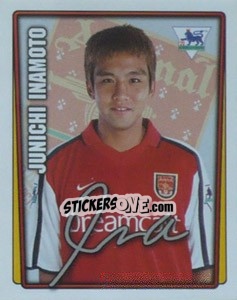 Figurina Junichi Inamoto - Premier League Inglese 2001-2002 - Merlin