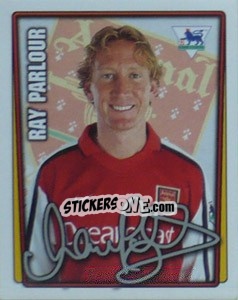 Sticker Ray Parlour - Premier League Inglese 2001-2002 - Merlin