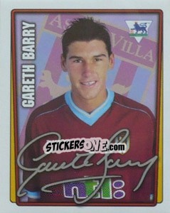 Sticker Gareth Barry - Premier League Inglese 2001-2002 n. 27 - Merlin