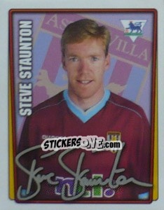 Sticker Steve Staunton - Premier League Inglese 2001-2002 n. 30 - Merlin