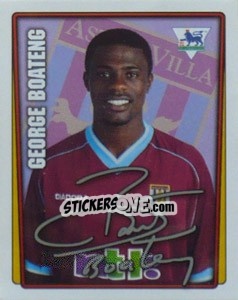 Figurina George Boateng - Premier League Inglese 2001-2002 - Merlin