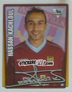 Figurina Hassan Kachloul - Premier League Inglese 2001-2002 - Merlin