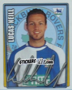 Sticker Lucas Neill - Premier League Inglese 2001-2002 - Merlin