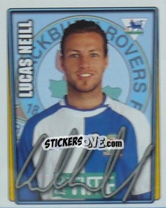 Sticker Lucas Neill - Premier League Inglese 2001-2002 n. 48 - Merlin