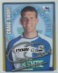 Sticker Craig Short - Premier League Inglese 2001-2002 n. 49 - Merlin