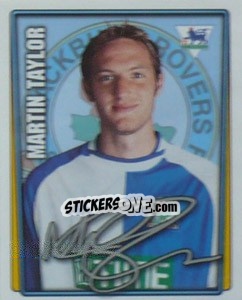Sticker Martin Taylor - Premier League Inglese 2001-2002 n. 50 - Merlin