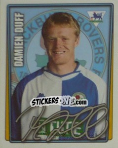 Sticker Damien Duff - Premier League Inglese 2001-2002 - Merlin