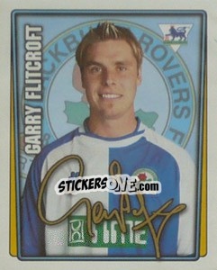 Sticker Garry Flitcroft - Premier League Inglese 2001-2002 - Merlin