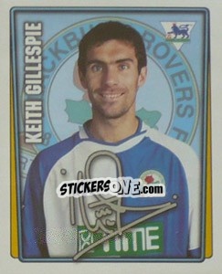 Sticker Keith Gillespie - Premier League Inglese 2001-2002 - Merlin
