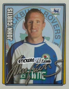 Cromo John Curtis - Premier League Inglese 2001-2002 n. 58 - Merlin
