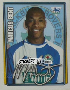 Cromo Marcus Bent - Premier League Inglese 2001-2002 - Merlin