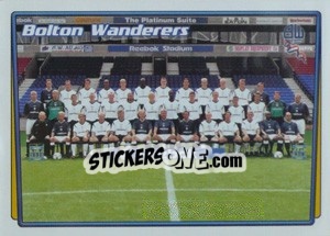 Cromo Team Photo - Premier League Inglese 2001-2002 - Merlin