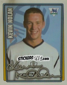 Sticker Kevin Nolan - Premier League Inglese 2001-2002 n. 70 - Merlin