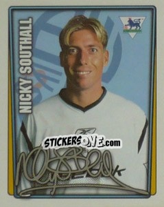 Sticker Nicky Southall - Premier League Inglese 2001-2002 - Merlin