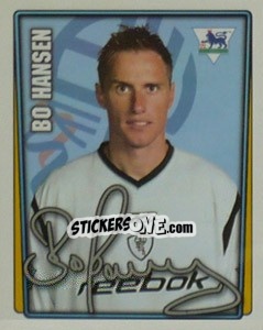 Sticker Bo Hansen - Premier League Inglese 2001-2002 - Merlin