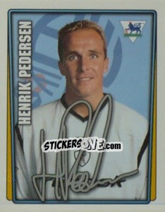 Sticker Henrik Pedersen - Premier League Inglese 2001-2002 n. 80 - Merlin