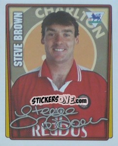 Sticker Steve Brown - Premier League Inglese 2001-2002 - Merlin