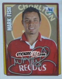 Figurina Mark Fish - Premier League Inglese 2001-2002 - Merlin