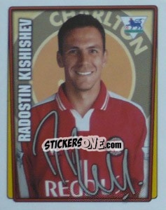 Sticker Radostin Kishishev - Premier League Inglese 2001-2002 - Merlin