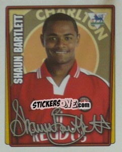 Sticker Shaun Bartlett - Premier League Inglese 2001-2002 - Merlin