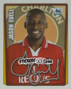 Cromo Jason Euell - Premier League Inglese 2001-2002 - Merlin