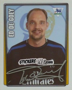 Sticker Ed De Goey - Premier League Inglese 2001-2002 - Merlin