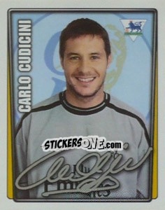 Sticker Carlo Cudicini - Premier League Inglese 2001-2002 - Merlin