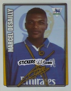 Sticker Marcel Desailly - Premier League Inglese 2001-2002 n. 108 - Merlin