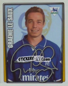 Sticker Graeme Le Saux - Premier League Inglese 2001-2002 n. 110 - Merlin