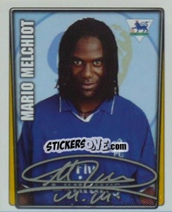 Cromo Mario Melchiot - Premier League Inglese 2001-2002 - Merlin