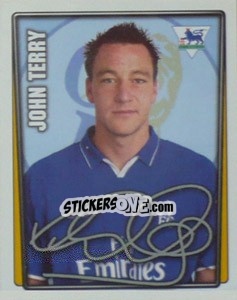 Sticker John Terry - Premier League Inglese 2001-2002 n. 112 - Merlin