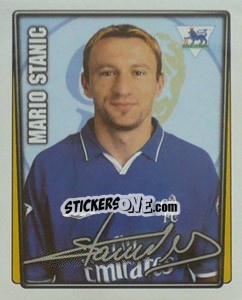 Sticker Mario Stanic - Premier League Inglese 2001-2002 n. 116 - Merlin