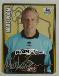 Figurina Mart Poom - Premier League Inglese 2001-2002 n. 125 - Merlin