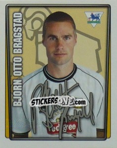 Cromo Bjorn Otto Bragstad - Premier League Inglese 2001-2002 - Merlin