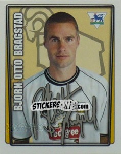 Sticker Bjorn Otto Bragstad - Premier League Inglese 2001-2002 n. 127 - Merlin