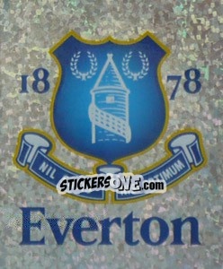 Sticker Club Emblem - Premier League Inglese 2001-2002 - Merlin