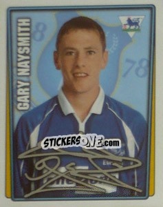 Cromo Gary Naysmith - Premier League Inglese 2001-2002 - Merlin