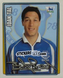 Cromo Idan Tal - Premier League Inglese 2001-2002 n. 158 - Merlin