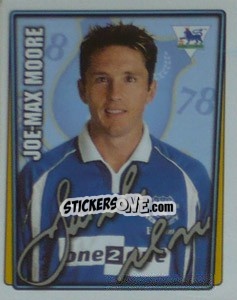 Sticker Joe-Max Moore - Premier League Inglese 2001-2002 - Merlin