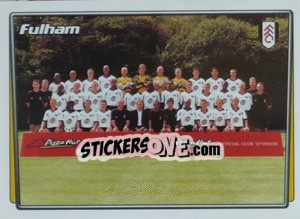 Cromo Team Photo - Premier League Inglese 2001-2002 - Merlin