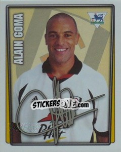 Sticker Alain Goma - Premier League Inglese 2001-2002 - Merlin