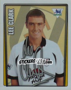 Figurina Lee Clark - Premier League Inglese 2001-2002 - Merlin