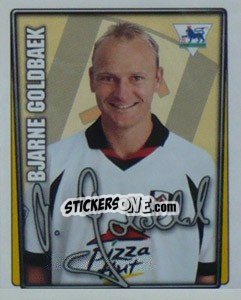 Cromo Bjarne Goldbaek - Premier League Inglese 2001-2002 - Merlin