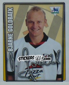 Sticker Bjarne Goldbaek - Premier League Inglese 2001-2002 - Merlin